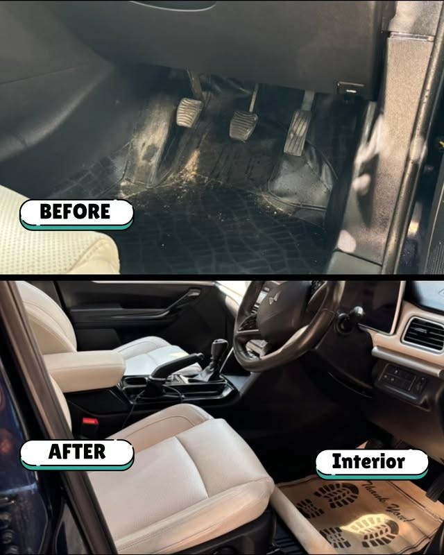 Interior Floor Cleaning Before After